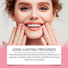 Mouth Care Beauty Mouthwash, Mint Fresh Breath, Gentle And Non-Irritating Gum Care