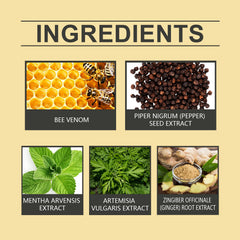 Bee Venom Lymphatic Drainage Weight Loss Patch, Lymphatic Slimming Paste Shaping Slimming Digestion Health Vitality Detumescence Care Body Shaping Considerate