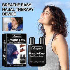 Breathe Easy Nasal Therapy Device, Relieve Nasal Congestion And Nasal Irritation Clean Nasal Passages Body Health Care Inhalants