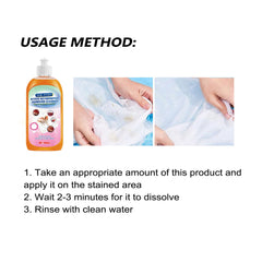Clothes Stain Remover, Removes Stubborn Stains, Oil And Sweat Stains Laundry Cleaner