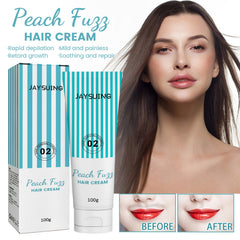 Lip Hair Removal Cream, Gentle Non-Irritating Facial Hair Removal Cream Smooth And Delicate Skin Hair Removal Cream