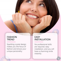 Crystal Dental Drill To Brighten Your Smile For A Long Time With Easy Use Of The Suitable Tooth Type Adhesive