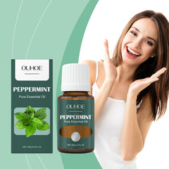 Mint Soothing Massage Oil, Skin Care Moisturizing Body Care Plant Essential Oil Massage Oil