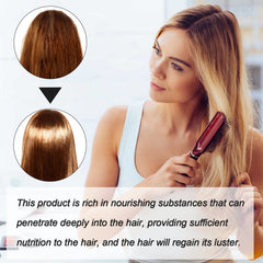 Protein Correction Hair Straightening Cream, Smoothing Frizz Repair Split Damaged Hair Straightening Treatment Cream