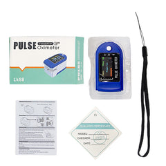 Pulse oximeter LK88 finger clamp blood oxygen detector blood oxygen saturation fingertip heart rate monitoring