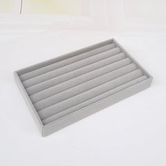 Velvet Stackable Jewelry Organizer, Portable for Rings, Earrings and Necklaces.