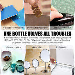 Multifunctional Repair Glue, Plastic Metal Glass Mending Shoe Glue Athletic Shoe Adhesive