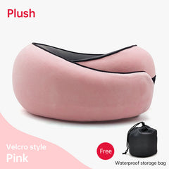 Memory Foam Neck Travel Pillow: Soft, 360° Head Support, for Home, Plane & Car
