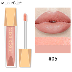 Matte Lip Gloss Liquid Pearlescent Lip Gloss Non Fading Non Stick Cup Velvet Lip Glaze Lipstick