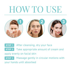 Instantly Anti-Wrinkle Cream, Deep Moisturizing Facial For Smoothing Fine Lines