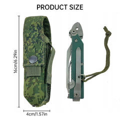 Cold - war Russian 6E6 multi - functional outdoor EDC folding tool pliers set