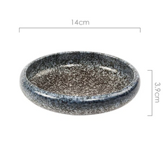 Creative retro ceramic plates plates dishes sushi plates tableware snack plates