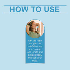 Nose Care Device Relieves Stuffy, Runny Nose Discomfort And Cleans The Nose Gently