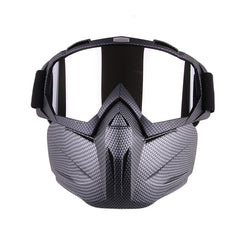 Men Women Ski Snowboard Snowmobile Goggles Snow Winter Windproof Skiing Glasses Motocross Sunglasses with Face Mask