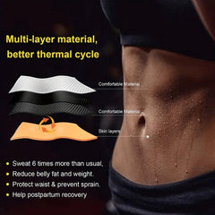 Cross-border sports women's waist trainer slimming belt sweaty adjustable zipper reinforced body shaping abdominal belt