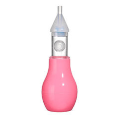 Infant silicone nasal aspirator pump type neonatal cold nasal mucus cleaner antibackflow baby nasal aspirator safe and non-toxic