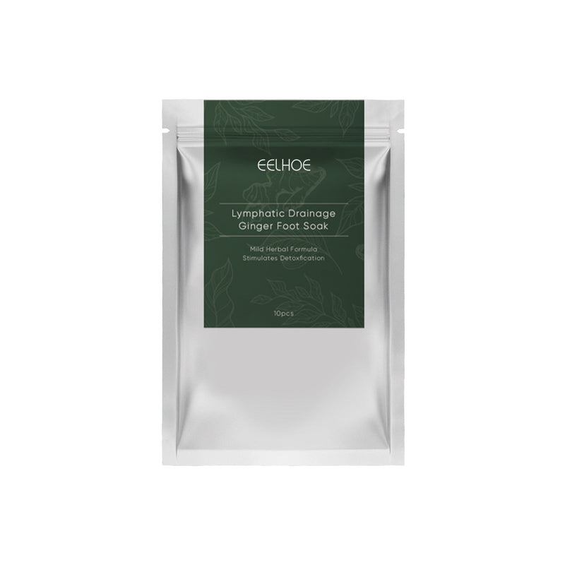 Ginger Foot Bath Pack Lymphatic Relief Muscle Soreness Slimming Foam Foot Pack To Remove Wet Cold Storm Sweat Body