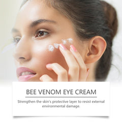 Bee Venom Firming Eye Cream, Anti-Wrinkle Revitalizing, Hydrating And Moisturizing Eye Cream To Improve Dry Eye Bags Around The Eyes