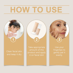 Moisturizing Liquid Foundation Easily Creates A Natural Skin Tone Concealer Moisturizing And Long-Lasting Long-Lasting Makeup Foundation