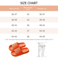 Unisex Fashion Sandals - Anti - Slip, Wear - Resistant EVA Thick Sole, Comfortable Home & Bathroom Flip - Flops