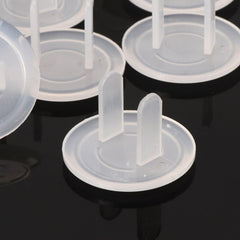 10pcs US Child Safety Electrical Outlet Cover Plugs for Power Socket Guard Baby Protection Anti Electric Shock Rotate Protector