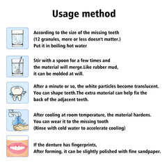 Can Shape Dental Glue Video Makeup Denture Modification Temporary Fillings Dental Glue Holes And Teeth Filling