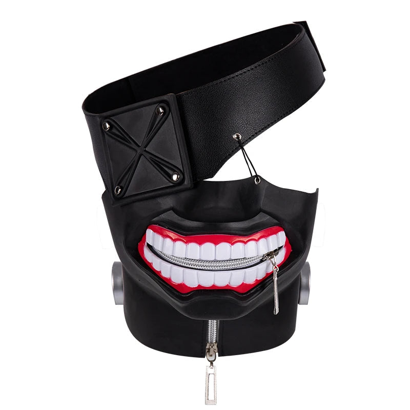 Anime Tokyo Ghoul Kaneki Ken Cosplay Costumes Mask Halloween Party Masks