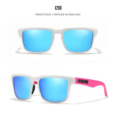 Classic polarized sunglasses for men and women ultra light driving glasses colorful real film sunglasses