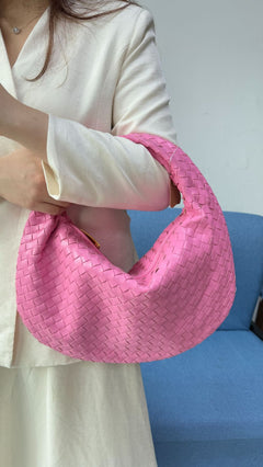 Large size women's woven bag large capacity hand-held armpit bag women's bag