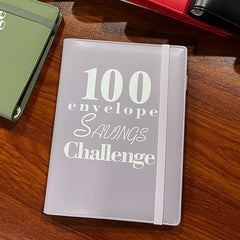 100 Envelope Challenge Binder Couple 100 Day Challenge Hand Account Money Savings Notepad
