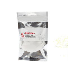 Triangle Dry Powder Puff Fiber Crystal Cotton Delicate On Makeup Beauty Tools Powder Puff