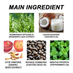 Rosemary Essential Oil, Repair Solid Hair Strong And Moisturizing Hair Roots Thick And Supple Hair Care Essential Oil