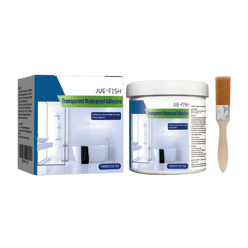 Transparent Waterproof Adhesive, Transparent Waterproof Paint Bathroom Balcony Smashing Brick Roof Leak Proof Glue