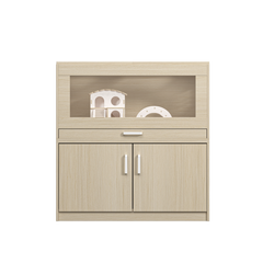 Squirrel cage acrylic panel with independent storage cabinet and wooden guinea pig room with bridge (L 31.50 x W 15.75 x H32.28)