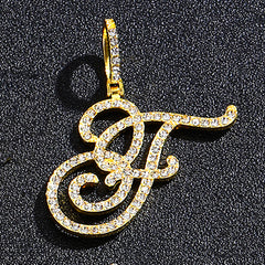 Hip hop accessories grass letter pendant melon seed buckle Cuban chain accessory