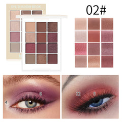 Romantic Beauty Makeup For Eye Ins Hot Sale Eye Shadow Disk 12 Color Eye Shadow
