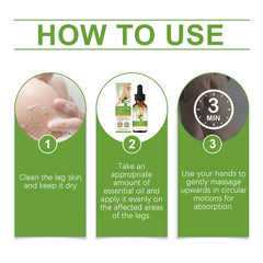 Leg Massage Oil Leg Essential Oil Helps Relieve Leg Tightness And Body Treatment Oil Gently