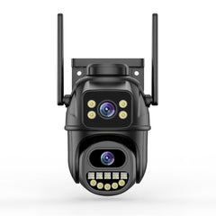 Dual screen wireless 360 degree mobile remote outdoor WiFi camera monitoring