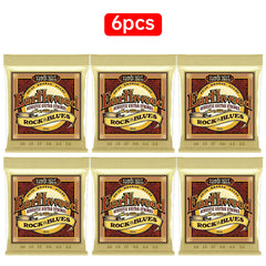 6 sets of Ernie Ball 2003-2008Folk strings，2403-2409classical strings for electric & acoustic guitars