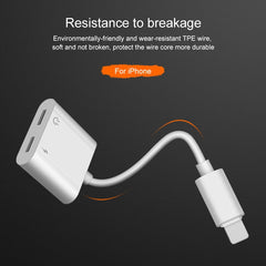 udio Adapter Charger Cable For iPhone X 8 Dual Headphone Aux cable for Lightning Converter For iPhone 10 Charging Splitter