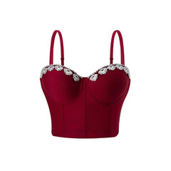 Tight fishbone corset top