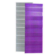 Thicken Egg Mattress. Foldable Camping Pad with Aluminum Membrane for Moisture-Proof. IXPE Foam Pad