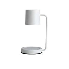 Modern Candle Warmer Table Light Metal Wax Burner Dimmable Candle Table Lamp Desk Lamp for Bedroom Living Room Atmosphere light（No aromatherapy）