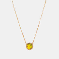 Sporty Element Resin Necklace