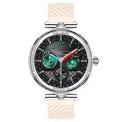 NX17 Pro Smart Watch Fashion Dimanond Ladies Wristwatch Amoled Bluetooth Calling Health Monitoring Women Fitness Smartwatch