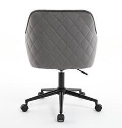 Velvet Office Desk Chair, Modern Home Desk Chair with Wheels , Vanity Chairs for Living Room, Bedroom,Study Room