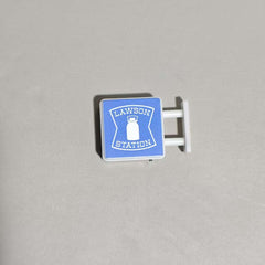 Creative refrigerator stickers convenience store lights illuminated magnetic home decorations