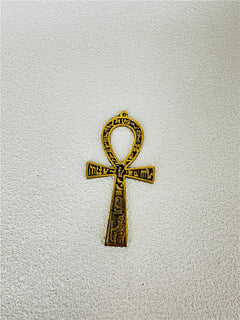 Egyptian copper life key ornament brass Anka life key life talisman hand hammered