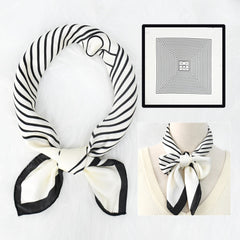 Silk Scarf Women's Sunscreen Beach Imitation Silk Versatile Silk Scarf Neckband