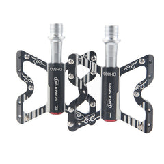 Bicycle Pedal Mountain Bike Road Aluminum Alloy Pedal Three-Bearing Pedal